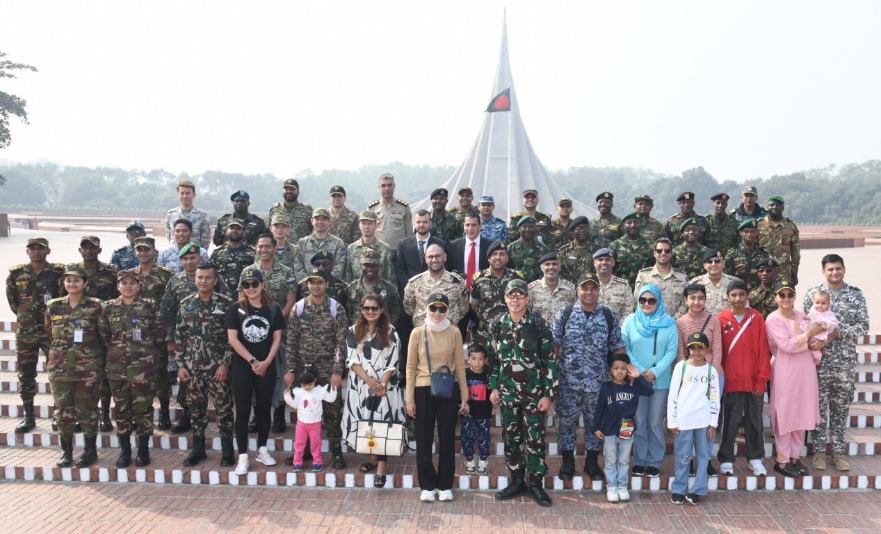 Visit to National Memories at Savar