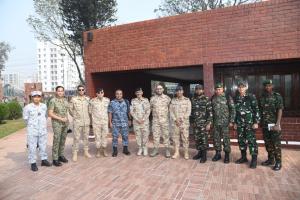 Visit to National Memories at Savar